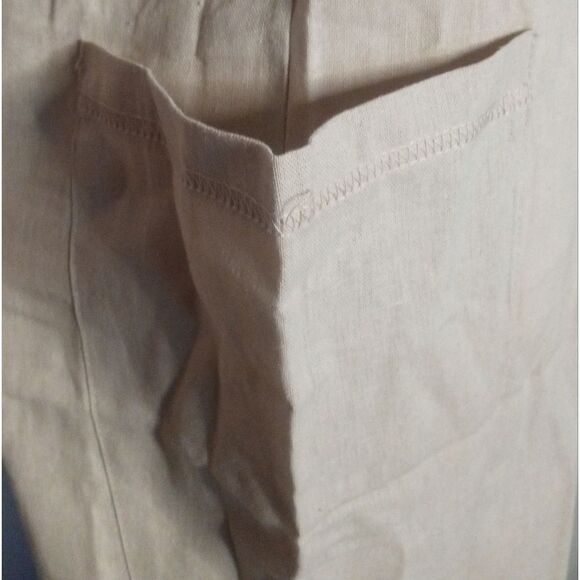 Modern Citizen Natural Tan Linen Blend Lightweight Maxi Dress Size Medium - Picture 7 of 9